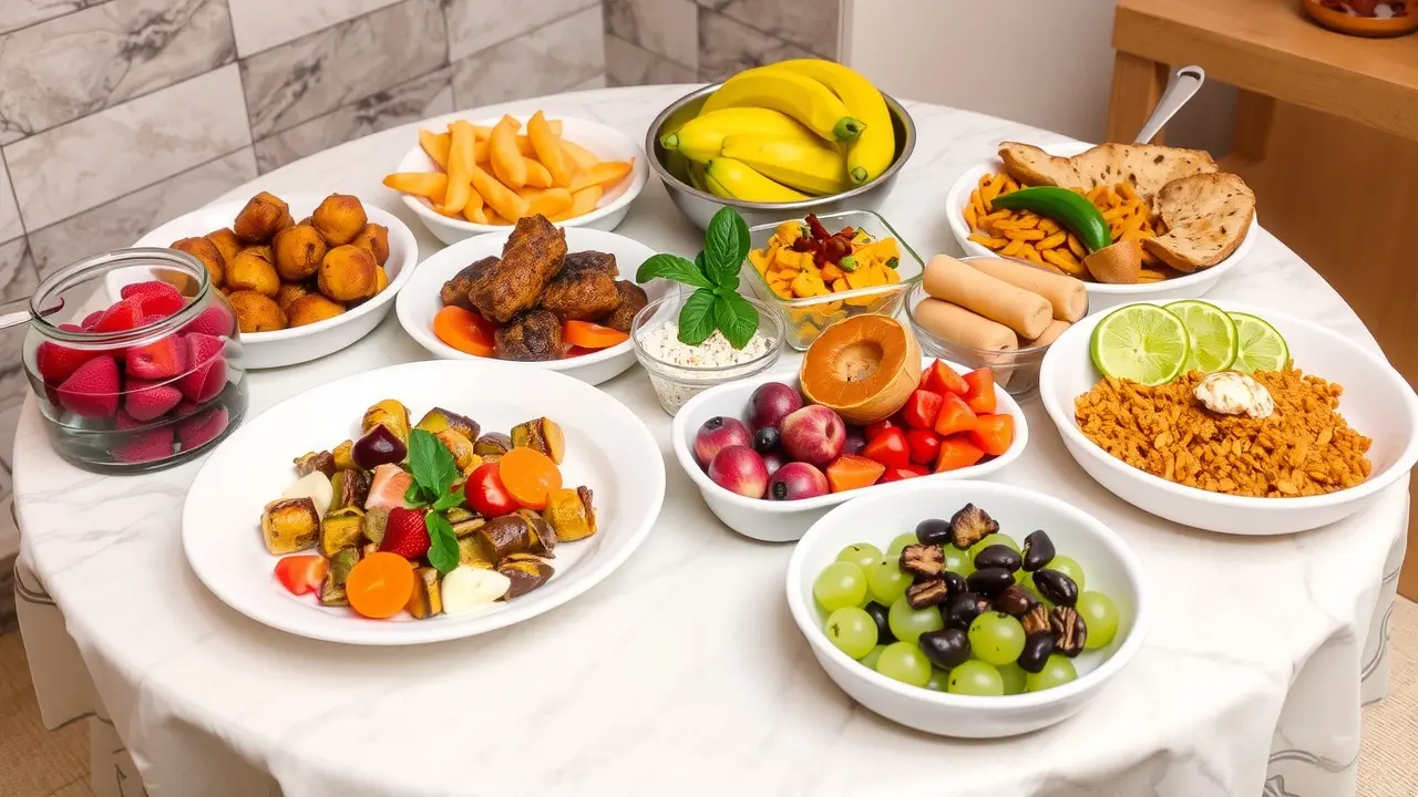 Significado de Sonhar com Comida: Desvende os Segredos do Seu Subconsciente Mesa farta com comida