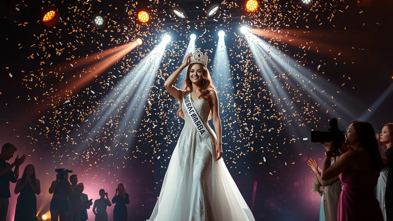 Sonhar com Concurso de Beleza: Descubra o Significado Mulher sendo coroada em concurso de beleza em sonho