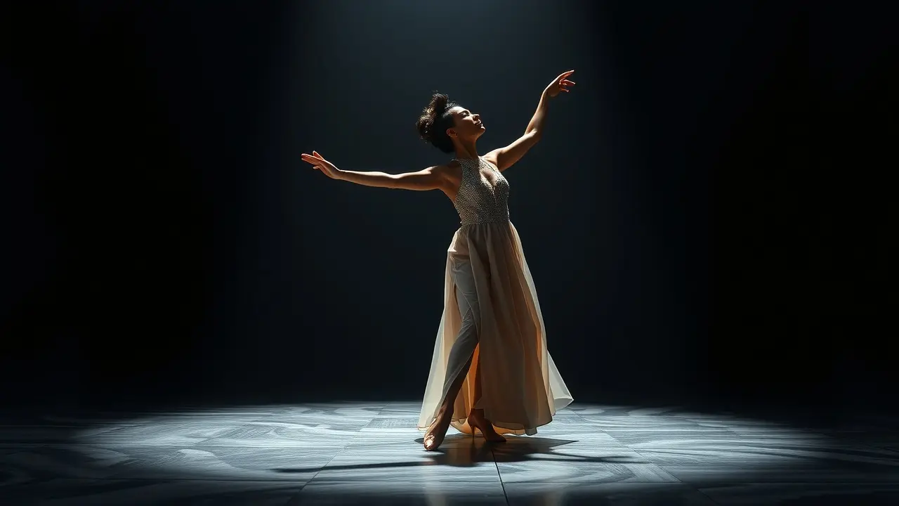 Mulher fazendo contorcionismo