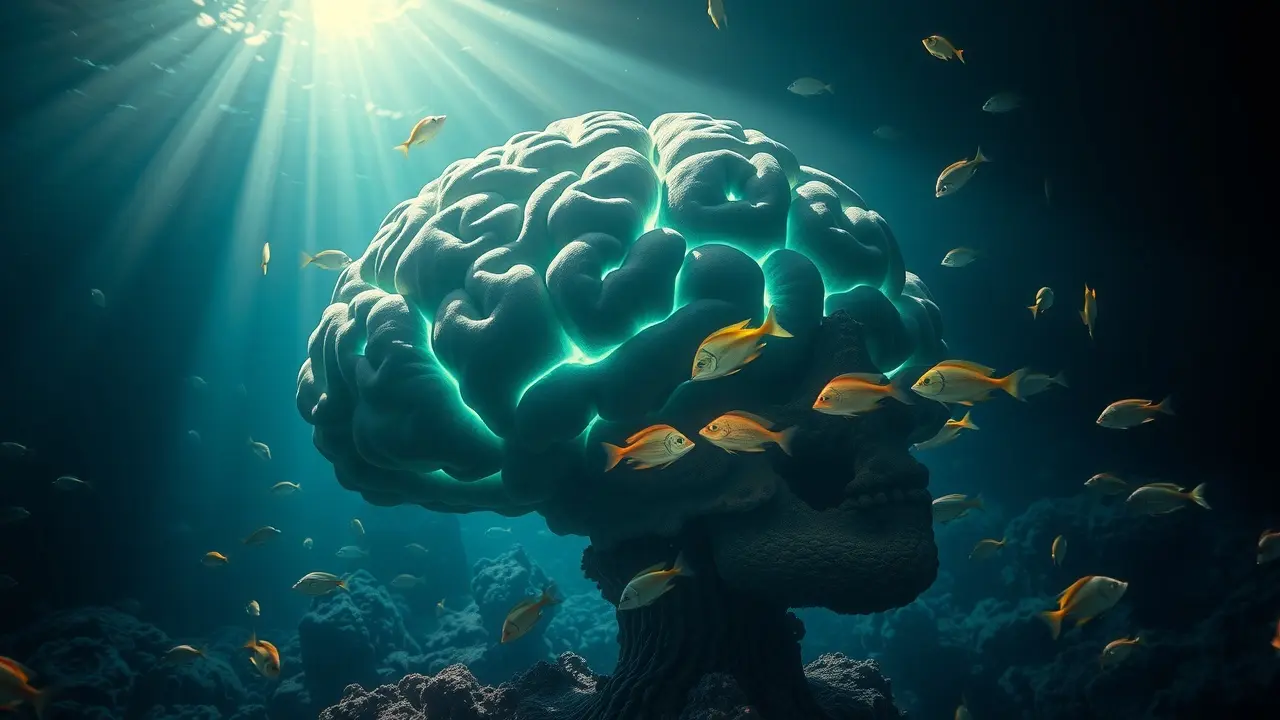 Sonho com coral-cérebro