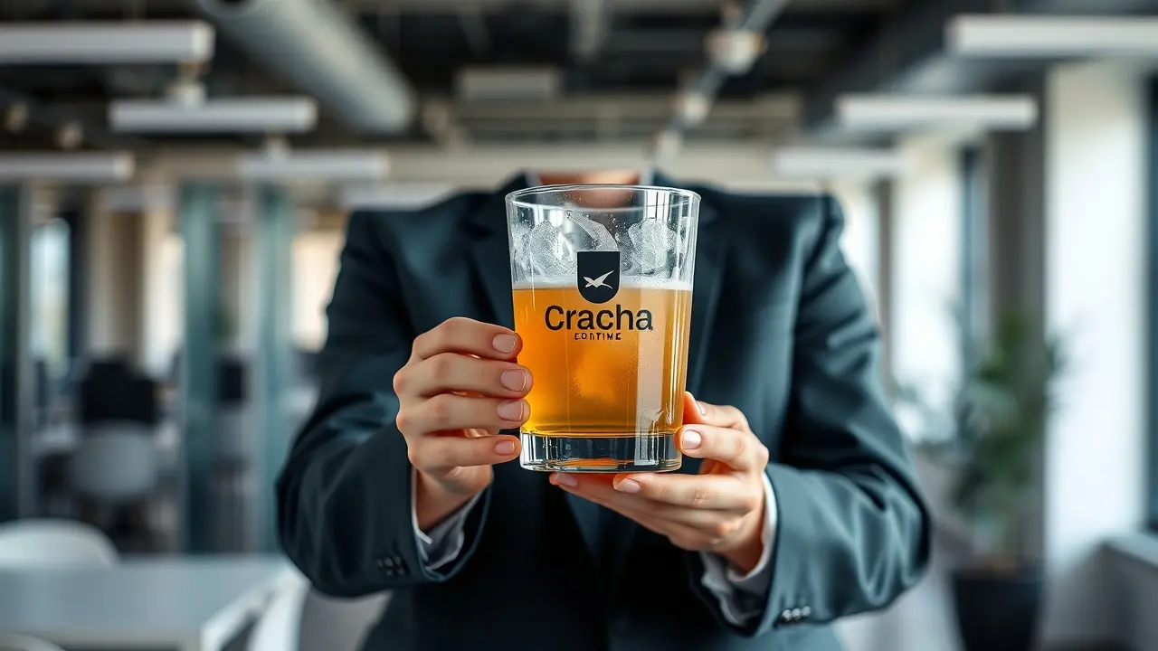 Sonhar com Crachá: Descubra os Significados e Interpretações! Pessoa segurando um crachá em ambiente de trabalho