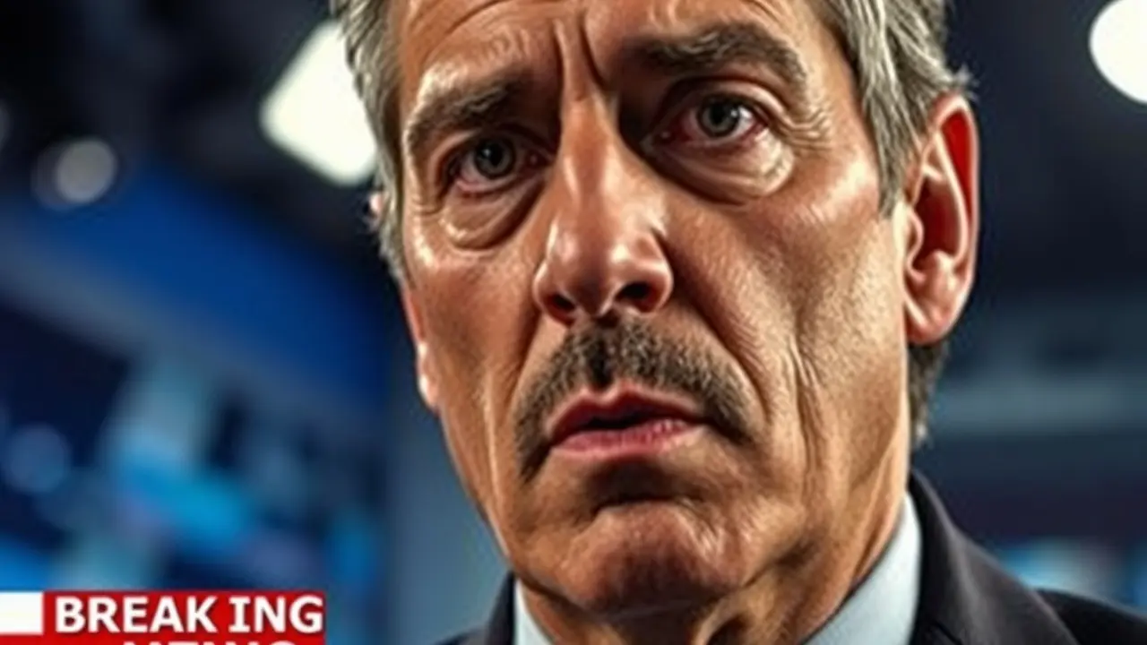 Significado de Sonhar com Datena: Análise e Interpretações Sonho com Datena: rosto de Datena com expressão intensa.