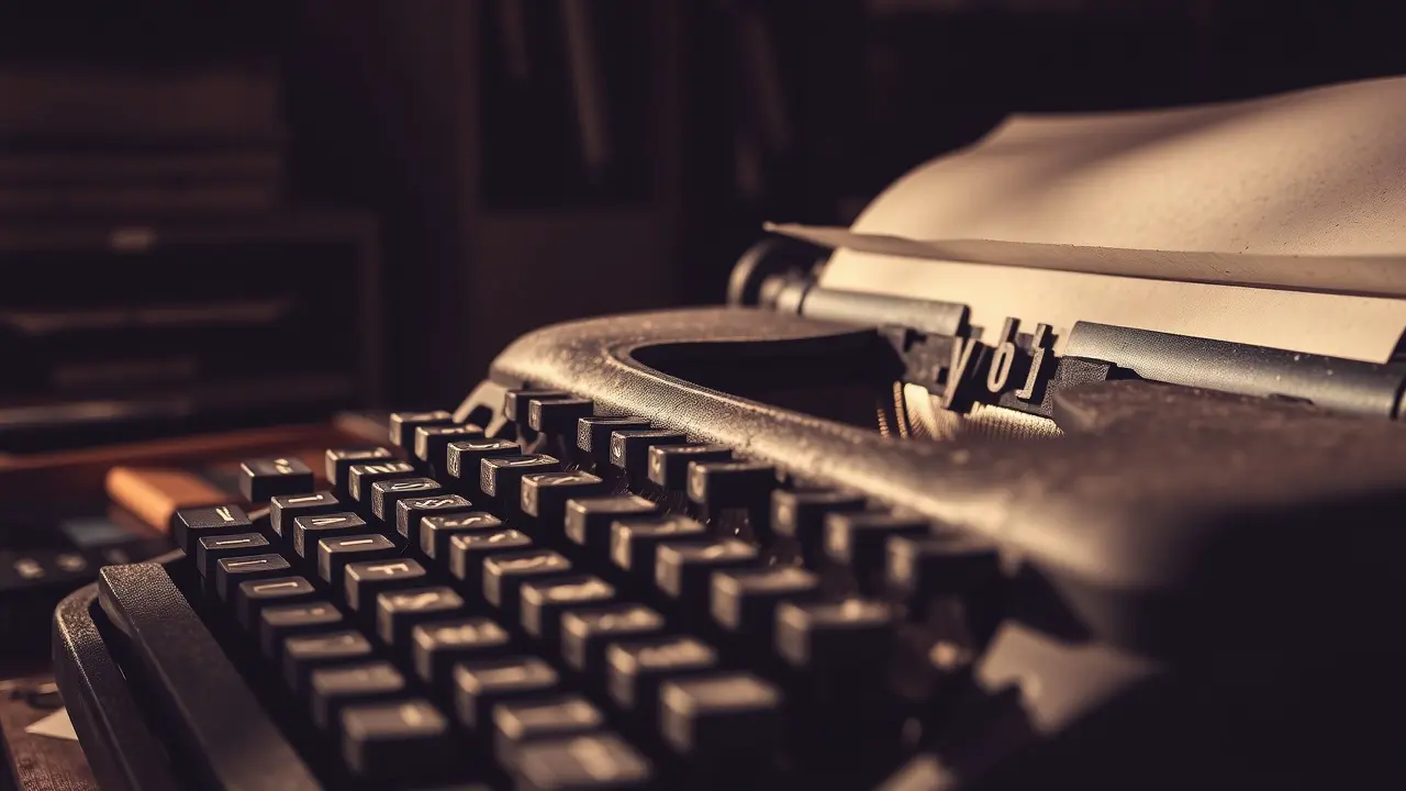 Sonhar com Datilografia: Descubra os Significados Ocultos Máquina de datilografia antiga em sonho