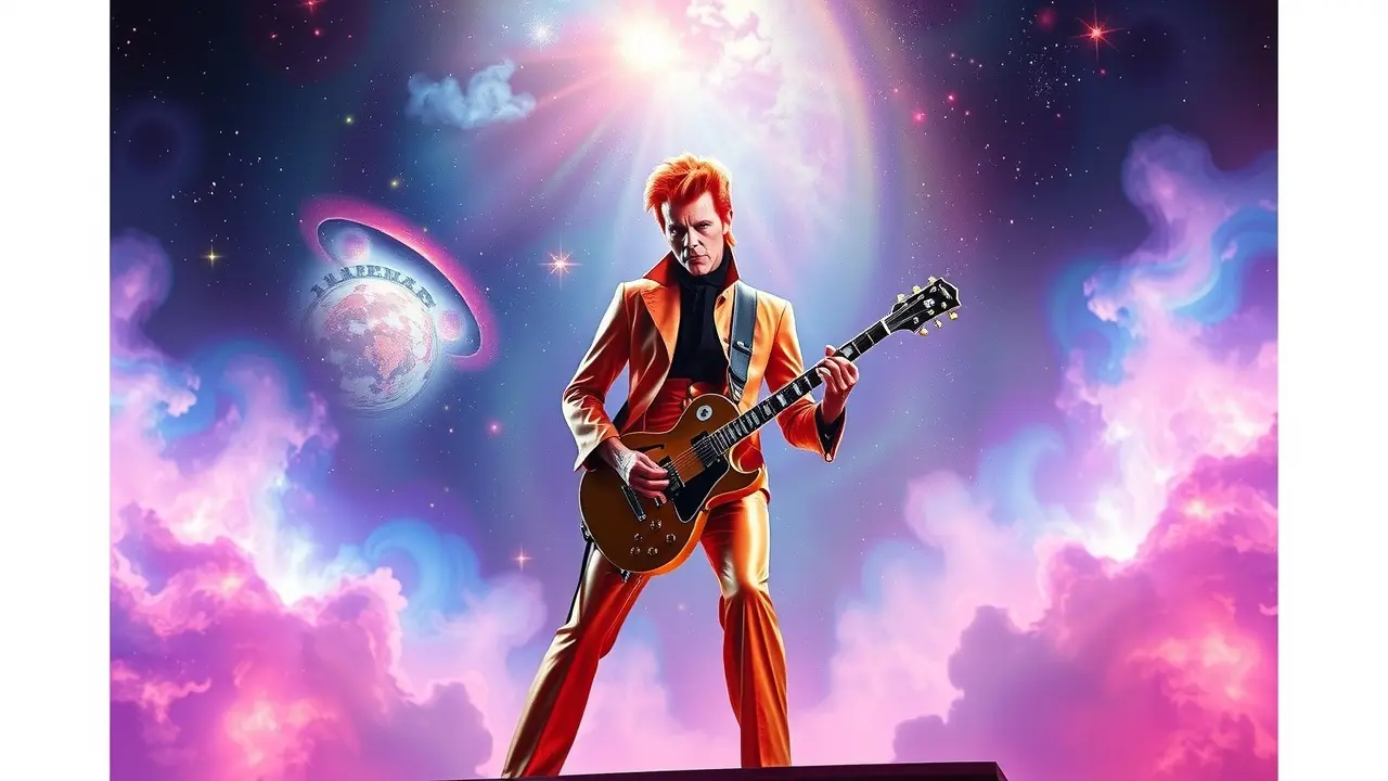 Sonho com David Bowie como Ziggy Stardust