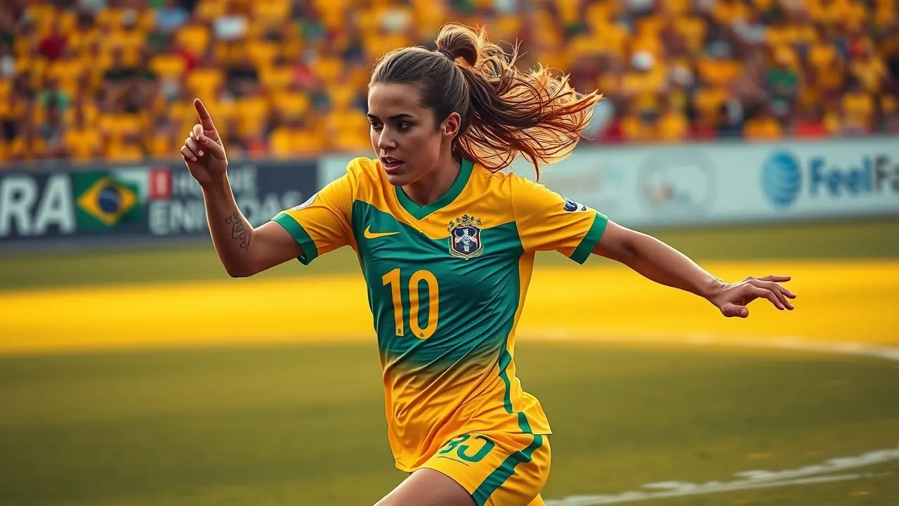 Sonhar com Debinha: Descubra o Significado e as Interpretações! Debinha jogadora de futebol sonho significado