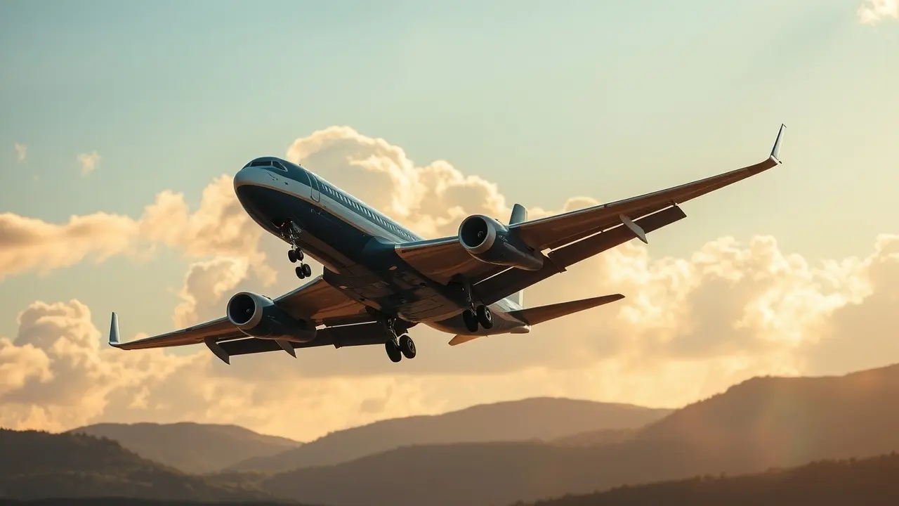 Sonhar com Decolagem: Desvendando os Significados Ocultos Avião decolando ao amanhecer