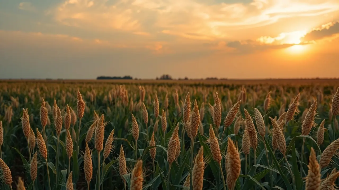 Sonho com Deméter no campo de trigo