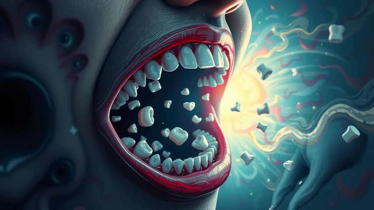 Sonho com dentes caindo