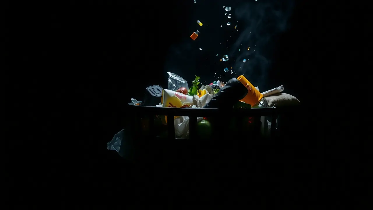 Sonho com desperdício simbolizando falta de aproveitamento.