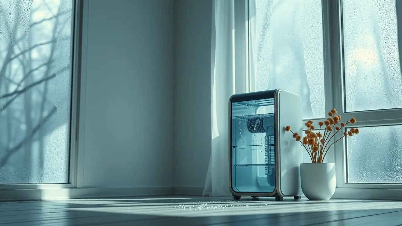 Sonhar com Desumidificação: Descubra o Significado Oculto Desumidificador moderno removendo umidade do ar