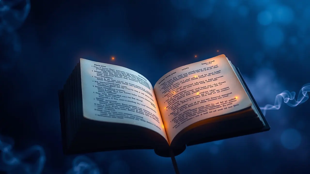 O Significado Profundo de Sonhar com Dicionário: Decifrando Mensagens Ocultas Dicionário flutuante em sonho