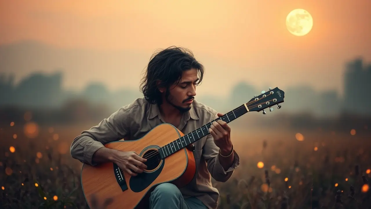 Sonhar com Dilermando Reis: Descubra o Significado e as Interpretações Sonho com Dilermando Reis tocando violão