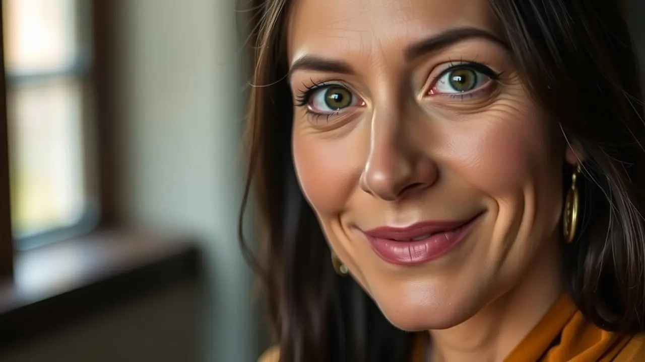 Sonhar com Dina Sfat: Descubra o Significado Oculto Retrato de Dina Sfat com olhar expressivo.