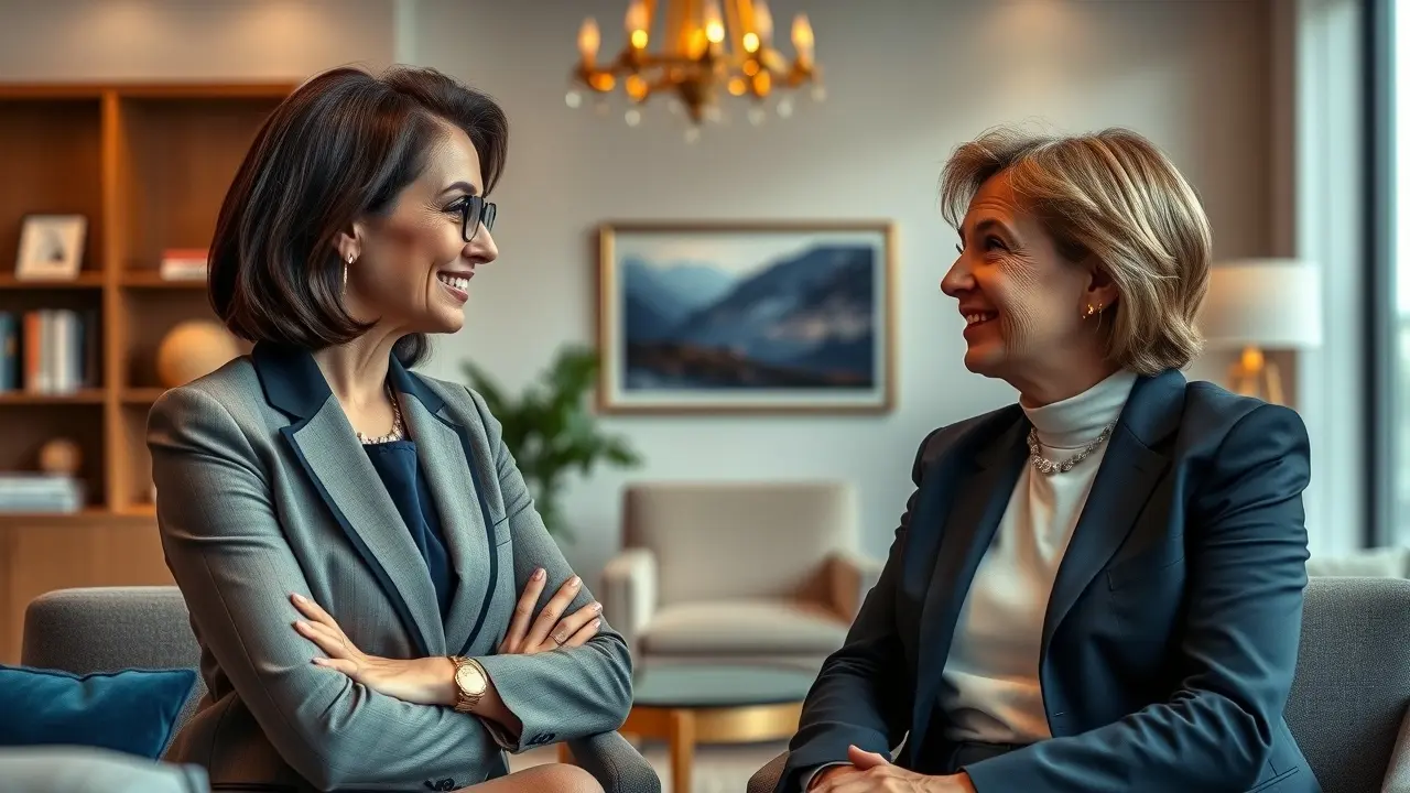 Diplomata em conversa