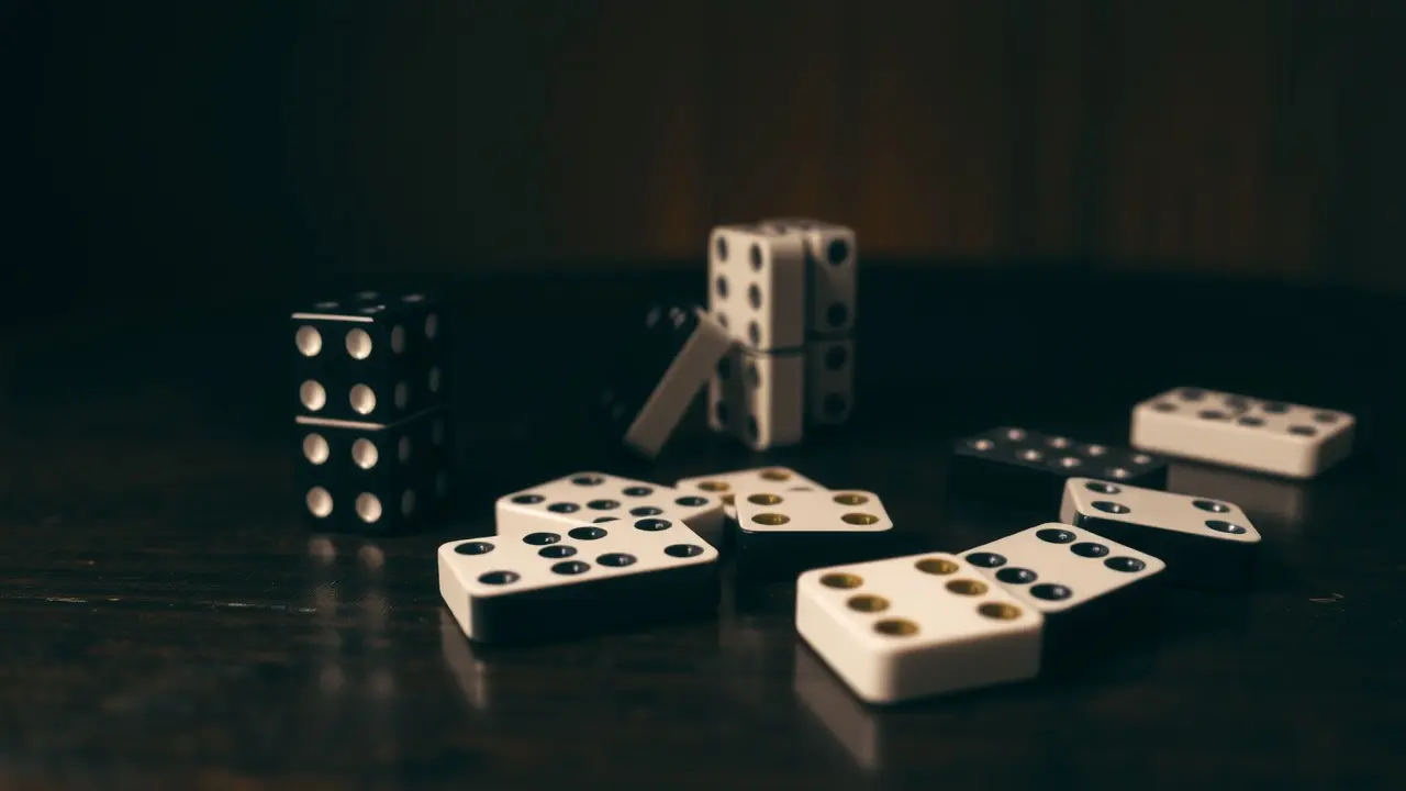 Sonhar com Dominó: Descubra os Significados e Simbolismos Ocultos Peças de dominó em close-up