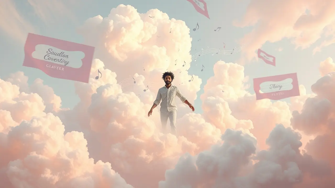 Sonho com Donald Glover representando criatividade.