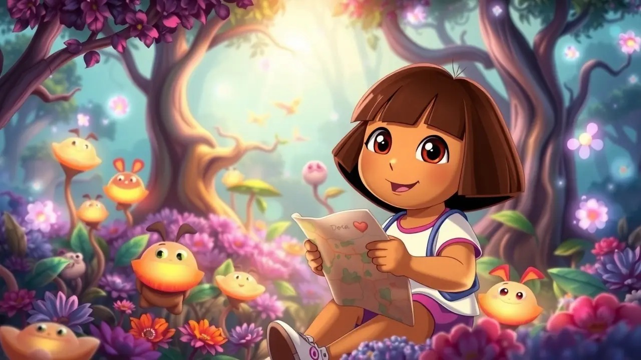 O que significa sonhar com Dora Aventureira? Descubra! Dora Aventureira em um sonho mágico.