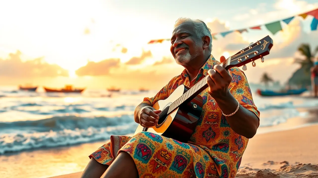 Dorival Caymmi em sonho na Bahia