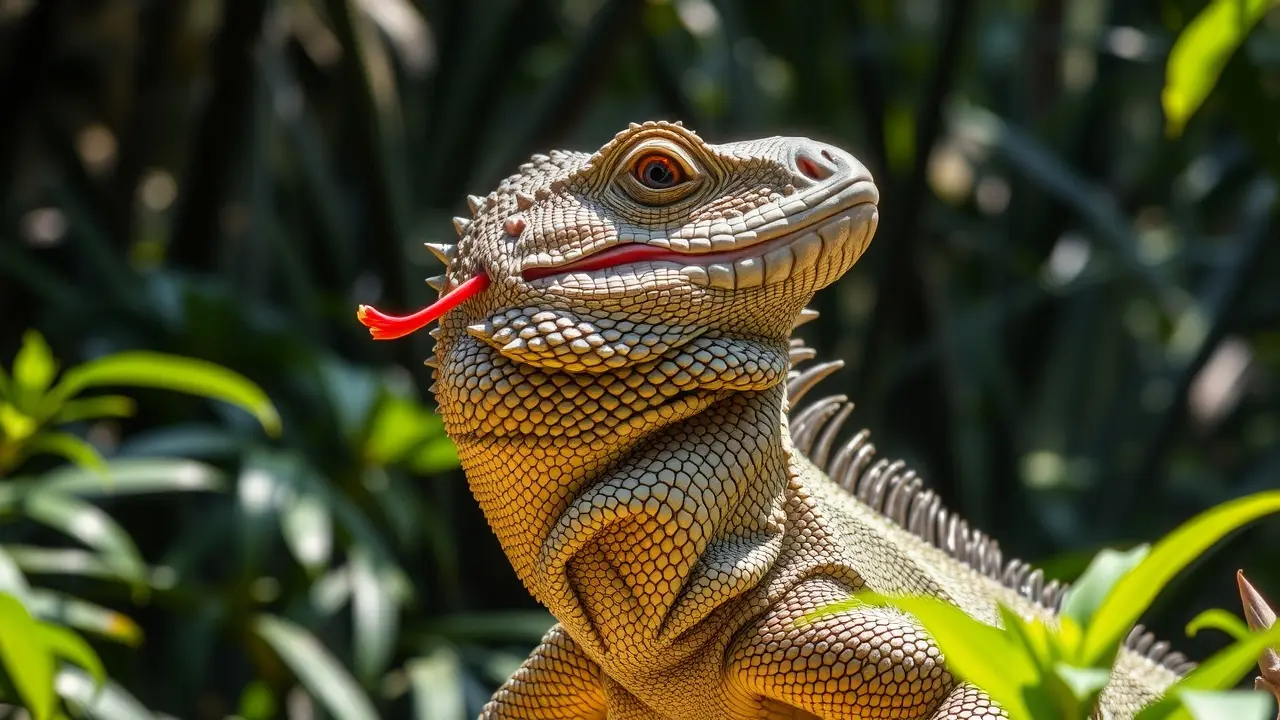 Significado de Sonhar com Dragão-de-Komodo: Desvende os Mistérios! Dragão-de-komodo na selva