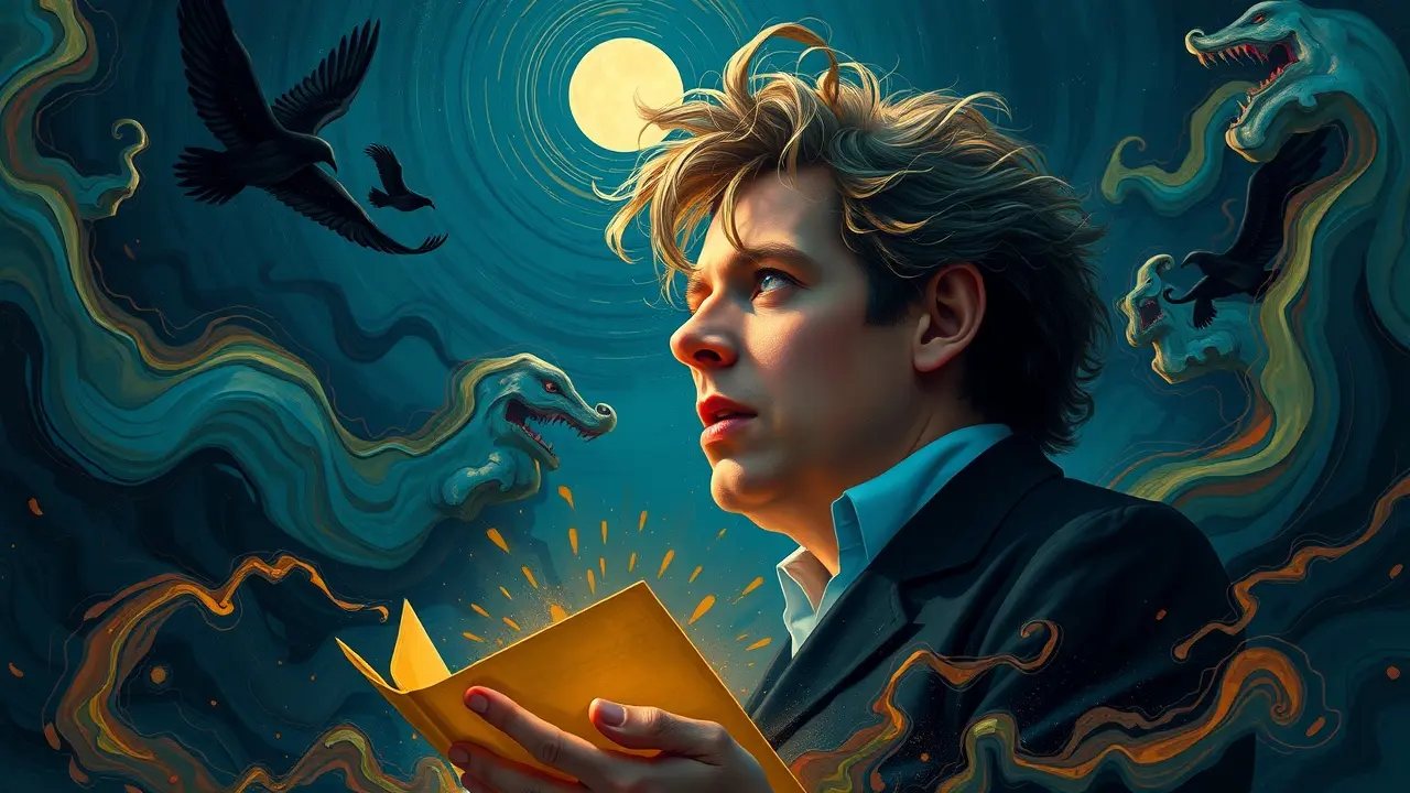 Interpretação de sonho com Dylan Thomas