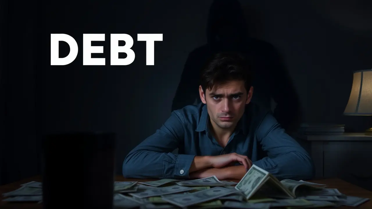 Sonhar com Dívida: Descubra o Significado e Como Lidar Pessoa preocupada com dívidas