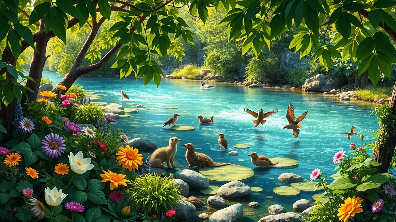 Significado de Sonhar com Ecossistema: Uma Análise Profunda Ecossistema vibrante e equilibrado