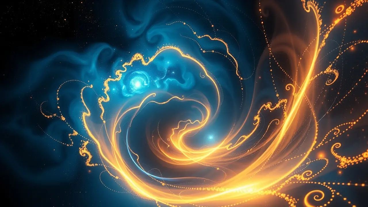 Sonhar com Ein Soph: Desvende o Significado Oculto Vórtice cósmico representando o Ein Soph