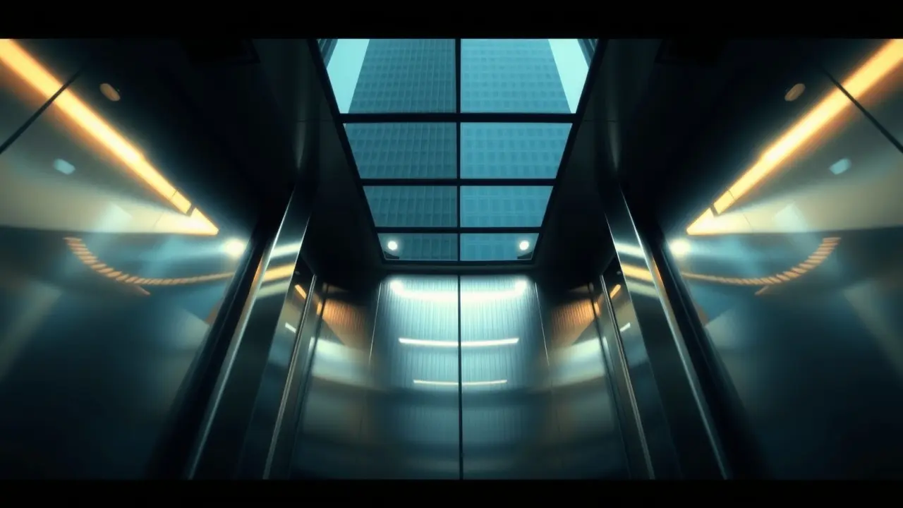 Sonhar com Elevador: Descubra o Significado e as Interpretações! Elevador em movimento, simbolizando progresso ou regressão.