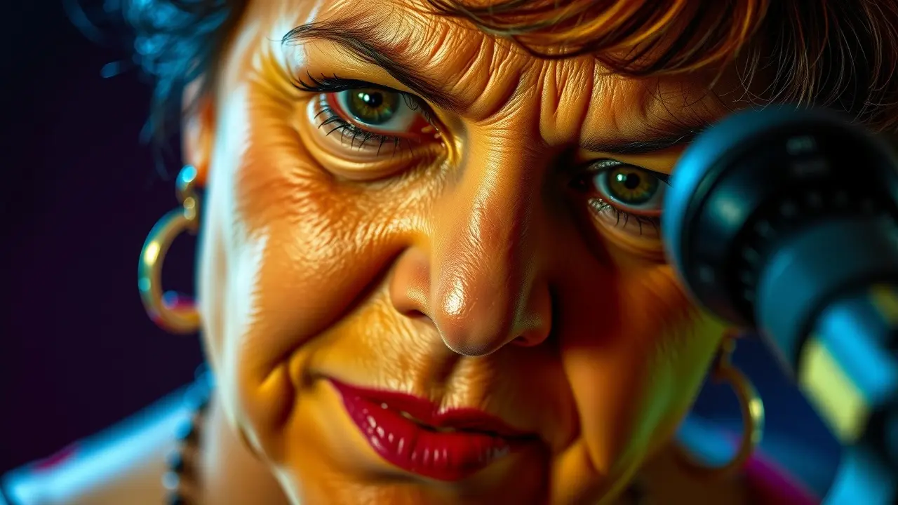 Retrato artístico de Elis Regina