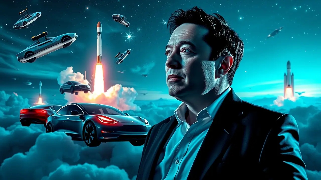 Sonhar com Elon Musk: Descubra o Significado e as Implicações Sonho com Elon Musk: um cenário onírico de inovação e ambição.