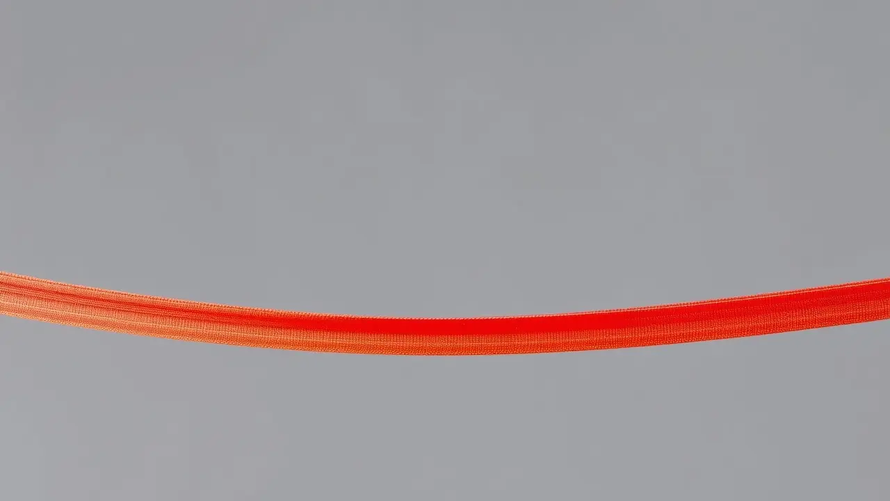 Elástico colorido esticado