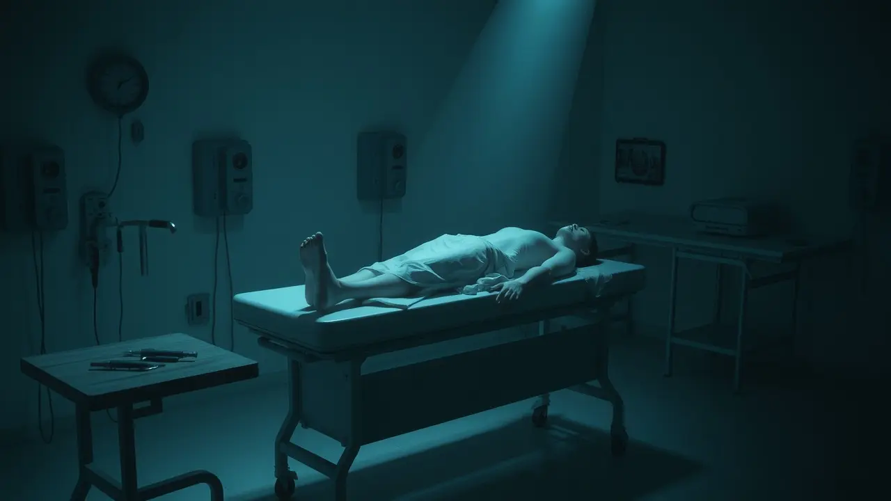 Sonhar com Embalsamamento: Descubra os Significados Ocultos Homem deitado em mesa de embalsamamento