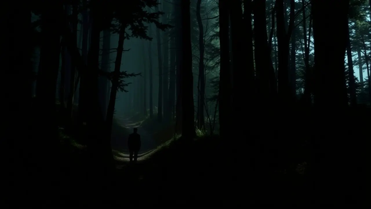 Sonhar com Emboscada: Descubra o Significado Oculto e Como Agir Ilustração de um caminho na floresta com armadilha, representando sonhar com emboscada