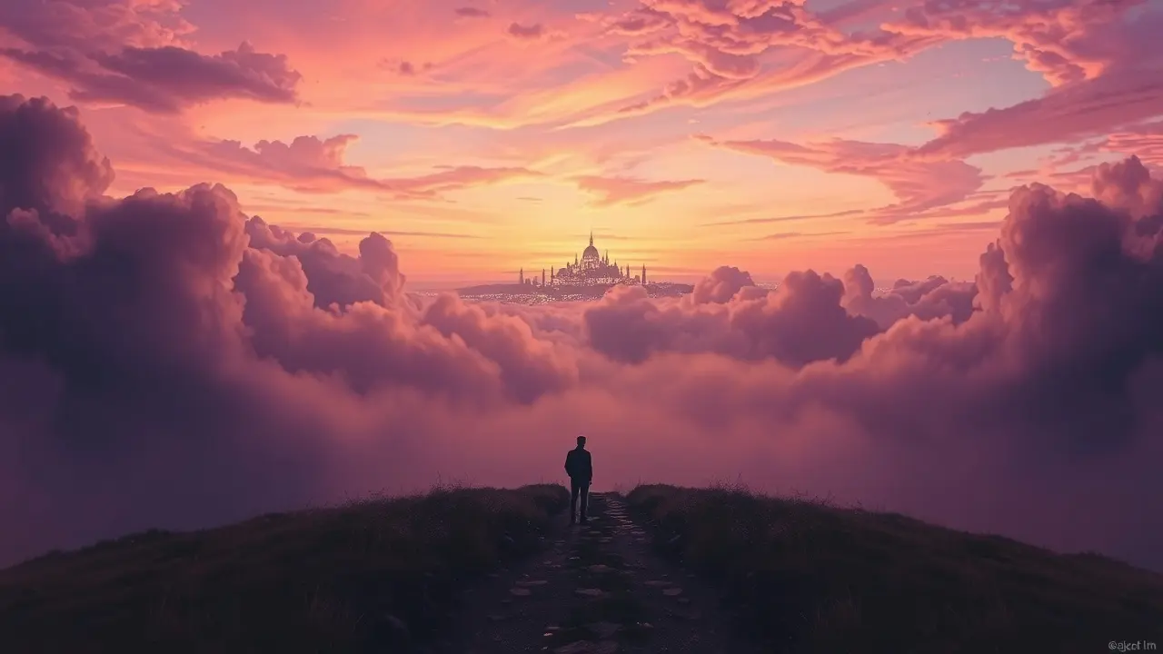 Sonhar com Emigração: Descubra o Significado e as Interpretações Pessoa contemplando horizonte da emigração em sonho