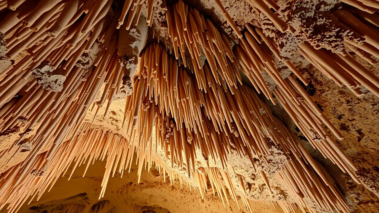 Sonhar com Estalactite: Descubra os Significados e Simbolismos Ocultos Caverna com estalactites iluminadas
