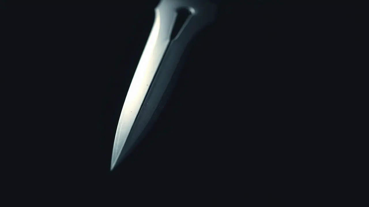 Sonhar com Estilete: Descubra os Significados Ocultos Estilete brilhando em meio a sombras, simbolizando sonhos e seus significados ocultos.