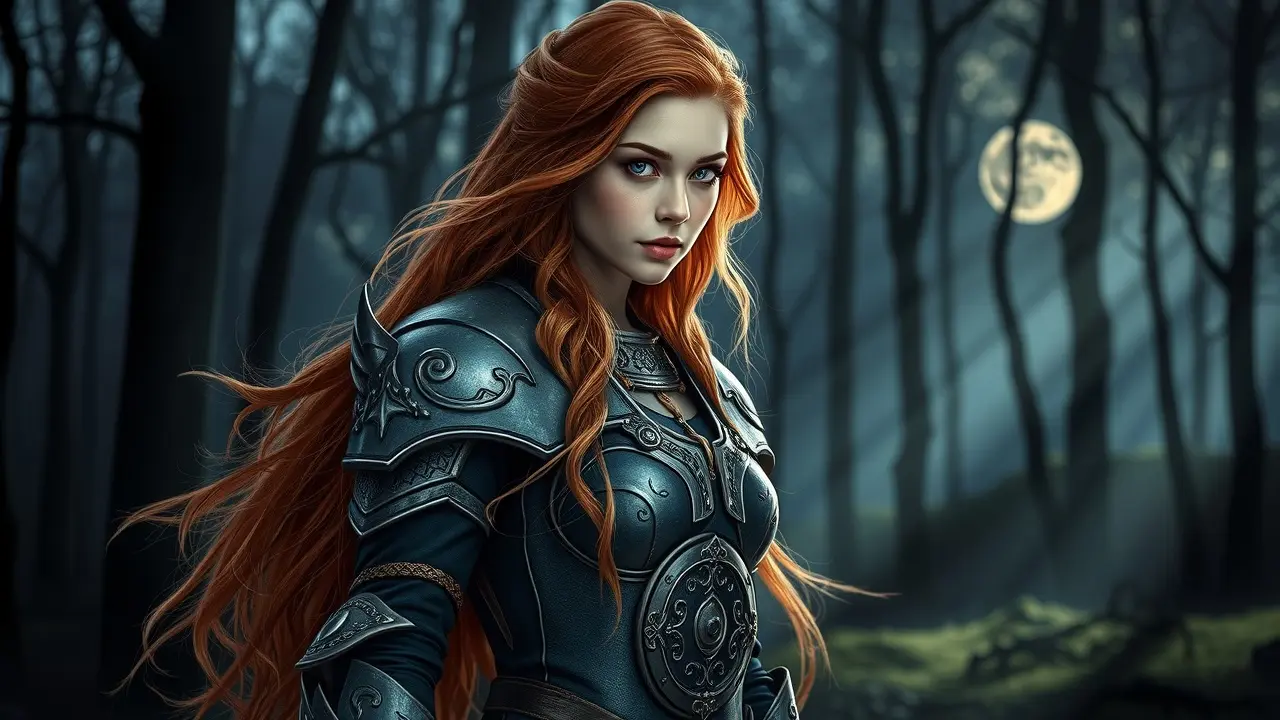 Significado de Sonhar com Evangelyne: Decifre os Símbolos! Mulher misteriosa em um sonho: Evangelyne na floresta