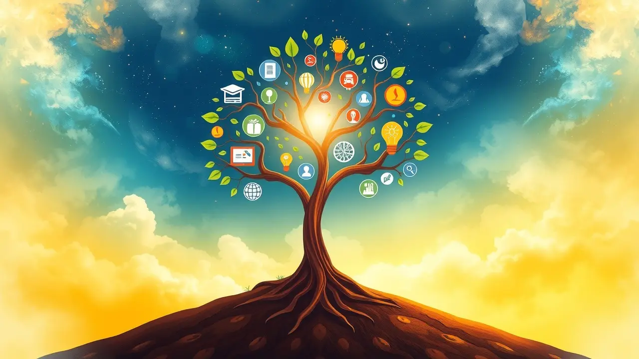 Sonhar com Evolução: Desvendando os Significados Profundos Árvore da evolução pessoal