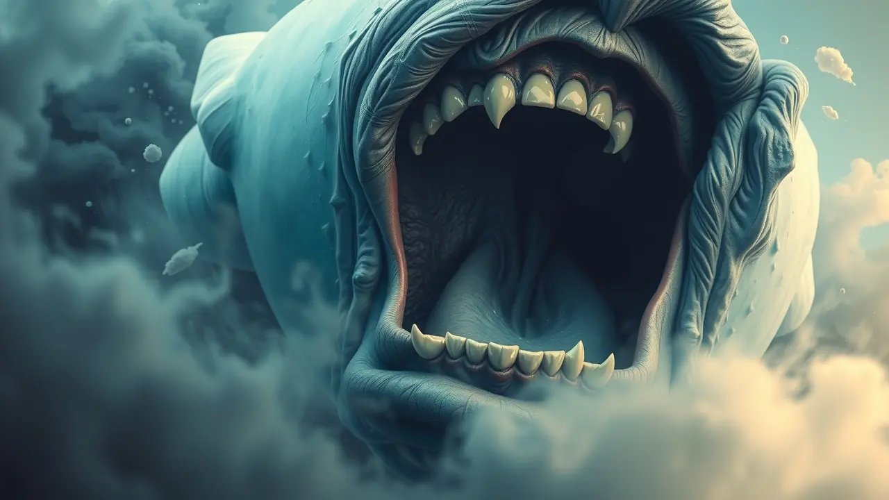 O Significado Profundo de Sonhar com Expressão: Descubra o Que Seu Subconsciente Revela Sonho com expressão: boca gigante tentando falar