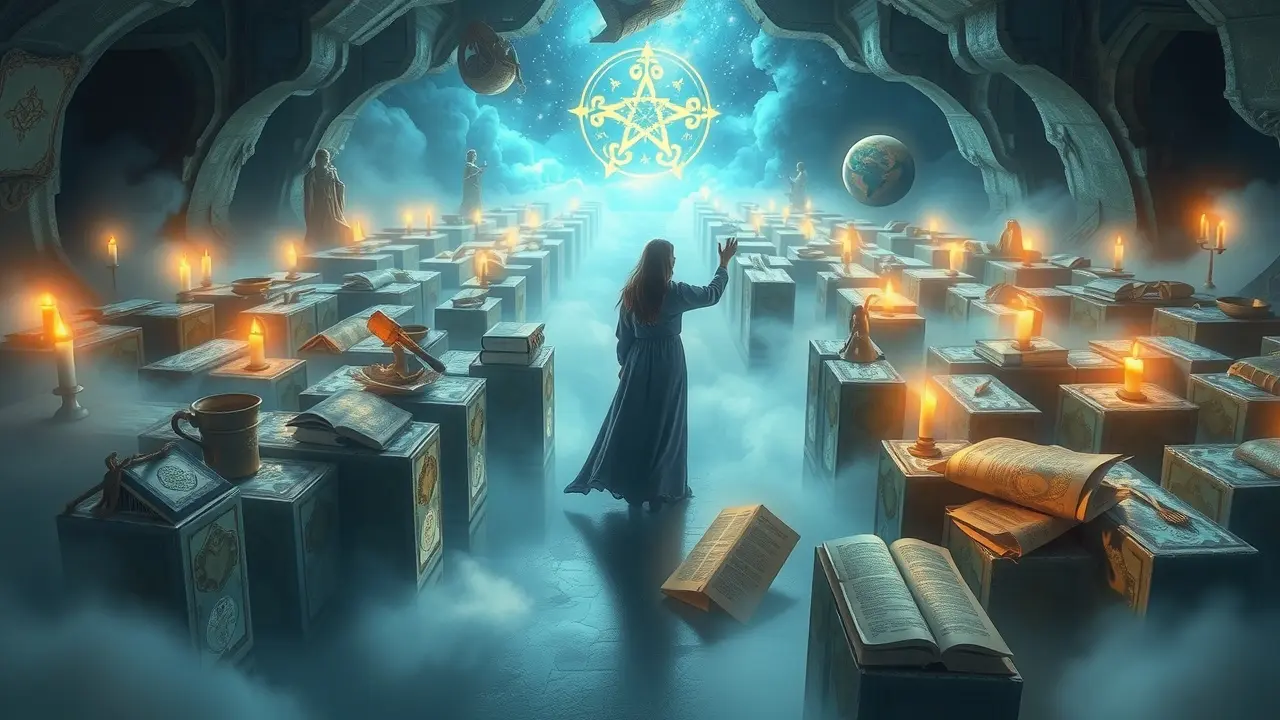 Sonhar com Facilitador: Descubra o Significado e as Mensagens Ocultas Sonho com facilitador guiando através de labirinto