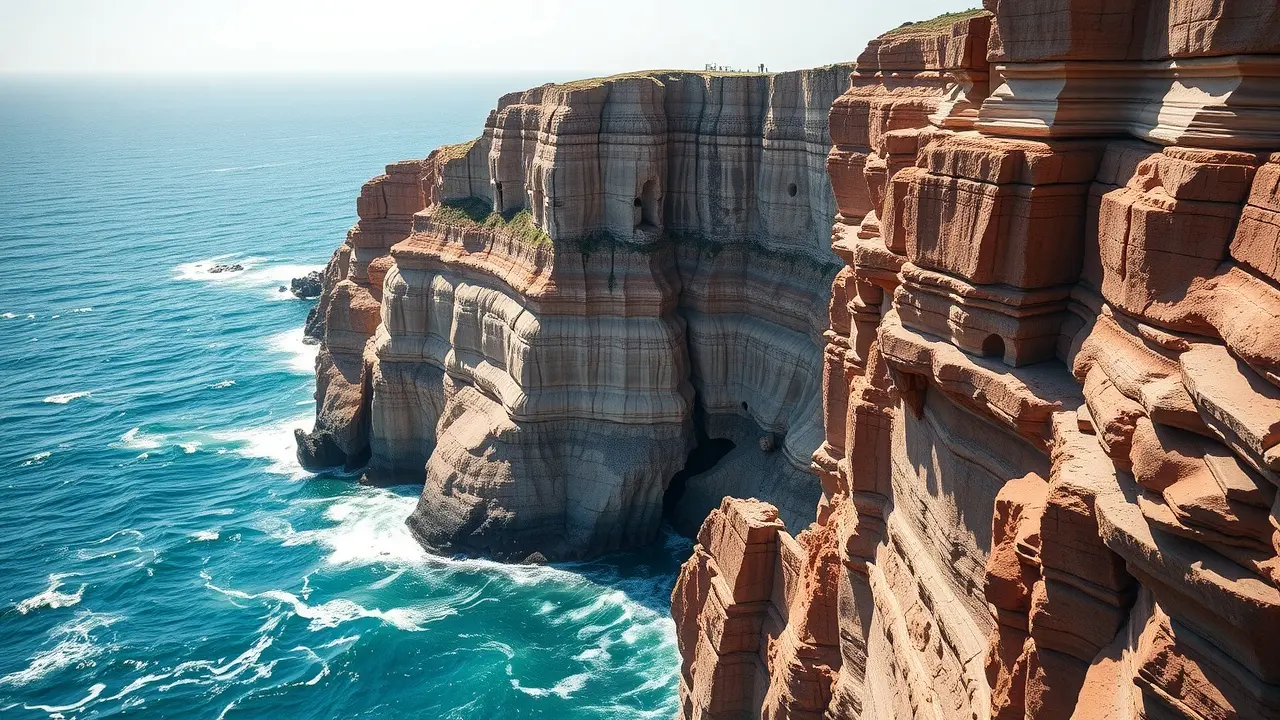 Sonhar com Falésia: Descubra o Significado e as Interpretações Falésia imponente em sonho
