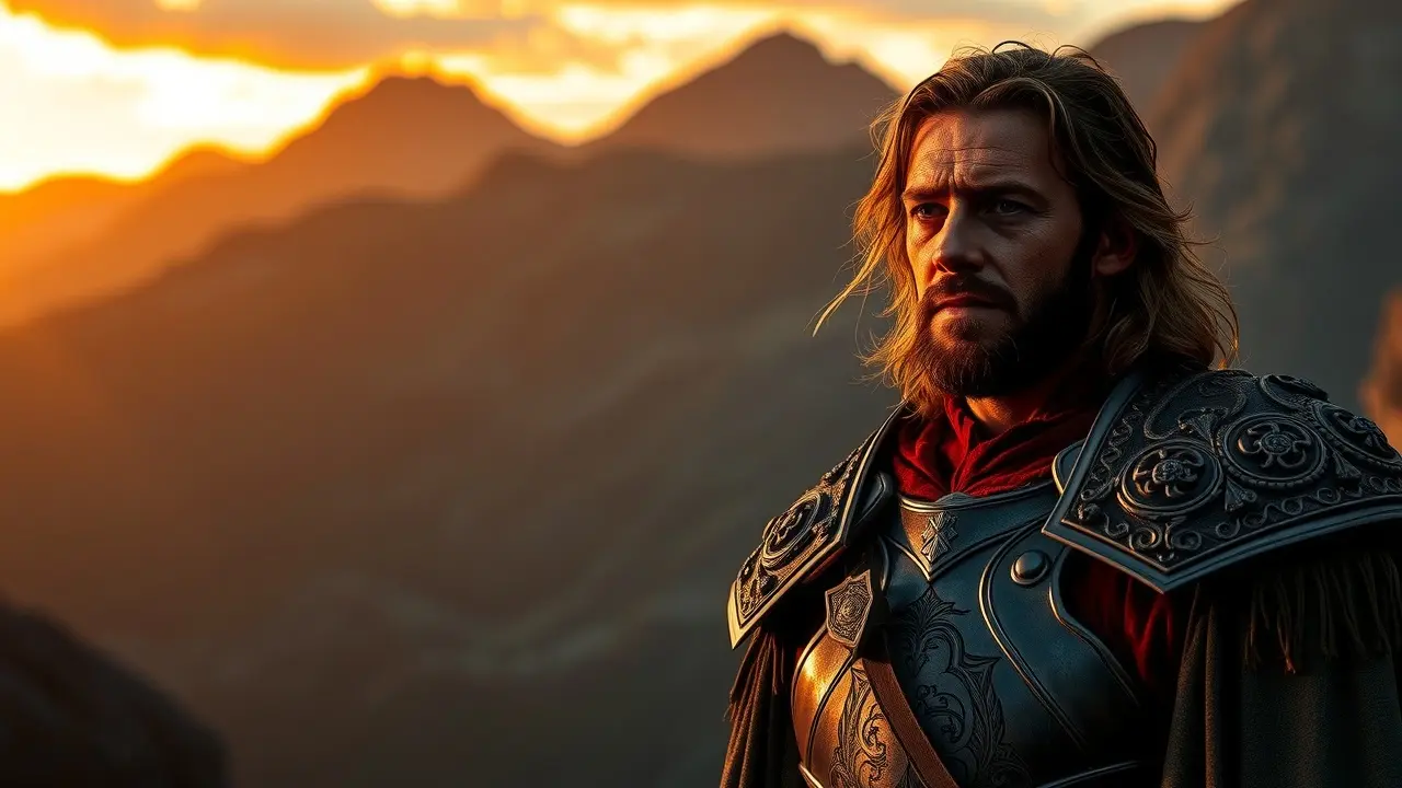 Faramir, o corajoso capitão de Gondor.