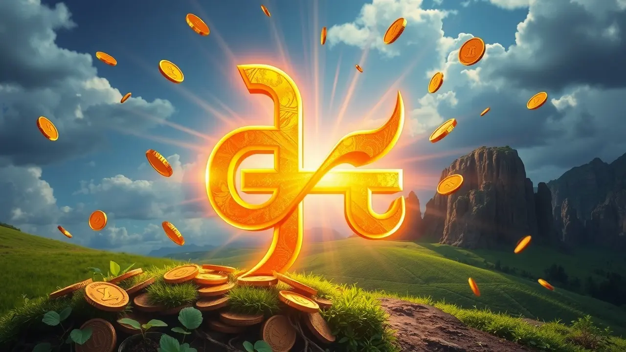 Sonhar com Fehu: Descubra o Significado Oculto Representação da runa Fehu, símbolo de prosperidade