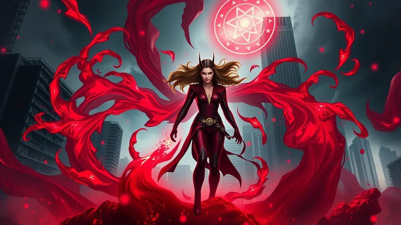 Sonho com a Feiticeira Escarlate