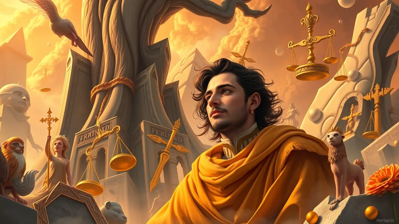 Sonho com Ferdinand simbolizando liderança e justiça.