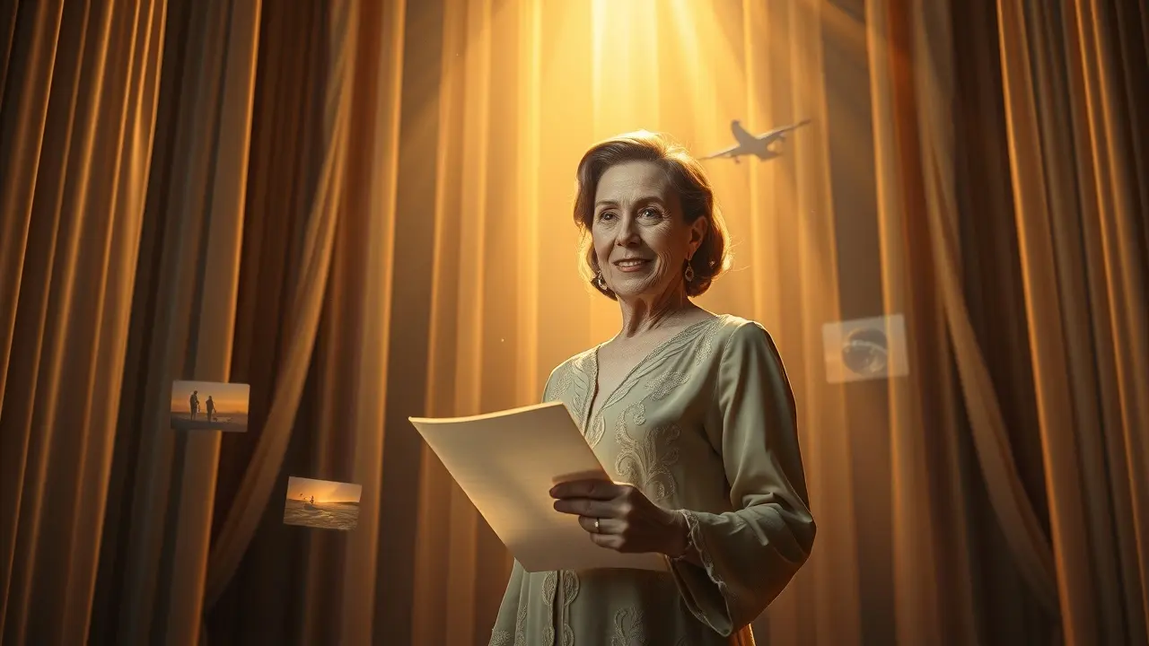 Sonho com Fernanda Montenegro simboliza sabedoria e arte.