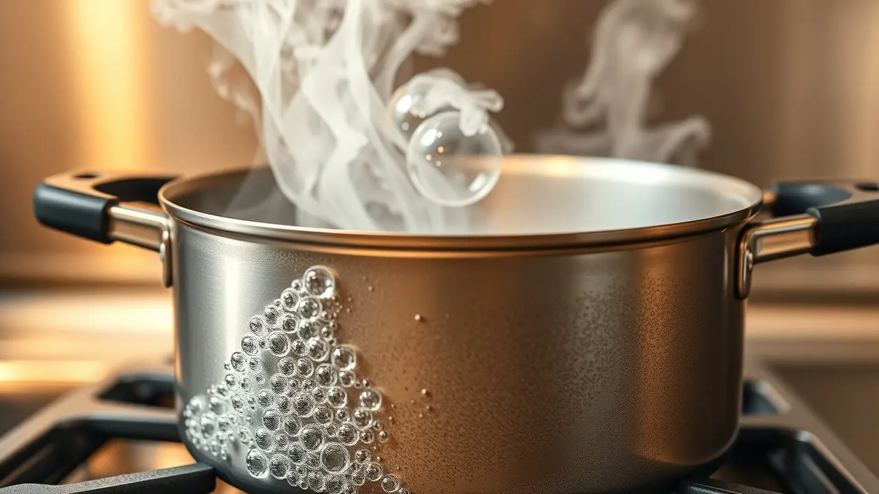 Significado de Sonhar com Ferver: Descubra as Mensagens Ocultas Panela com água fervendo