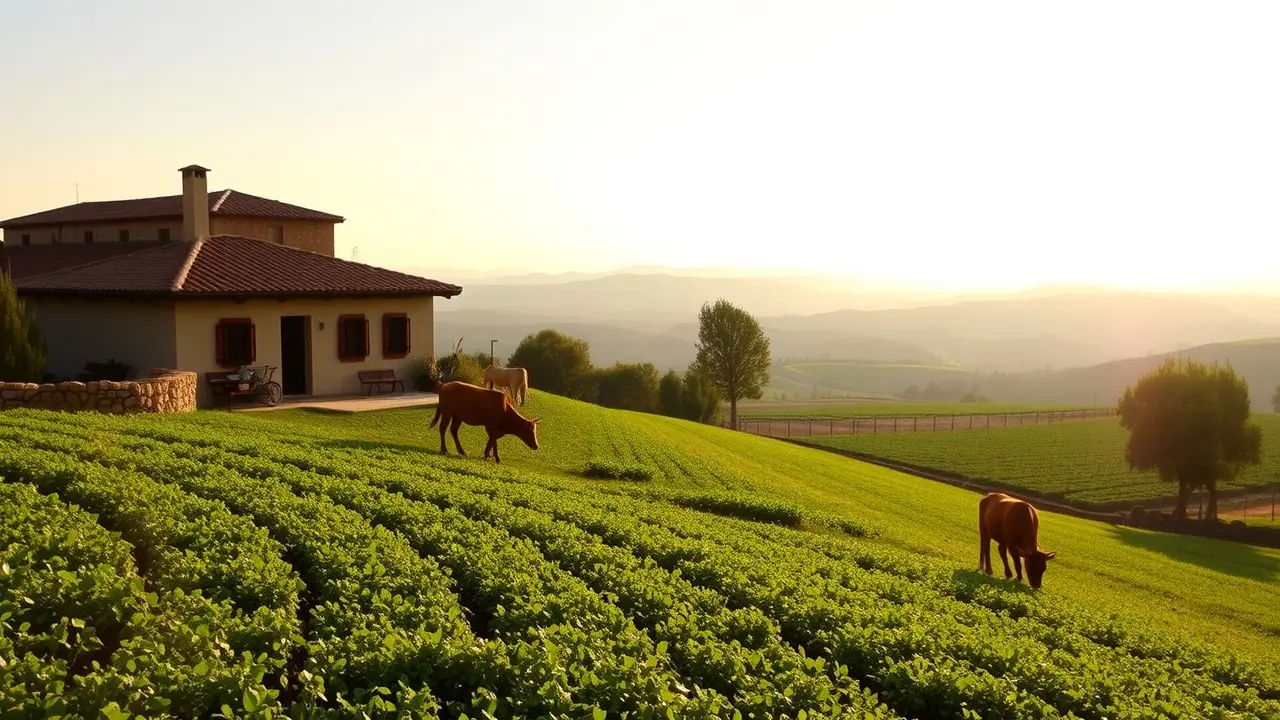 Sonhar com Finca: Descubra o Significado e as Interpretações Finca verdejante sob o sol