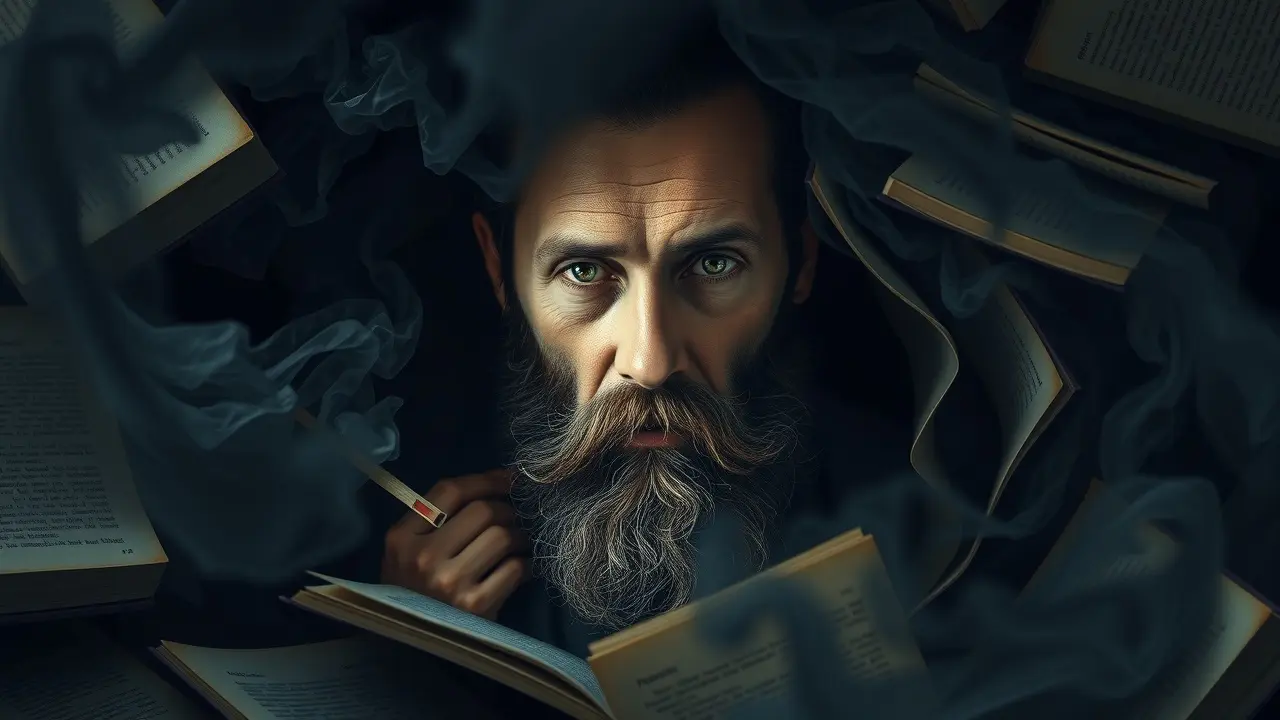 Retrato onírico de Dostoiévski