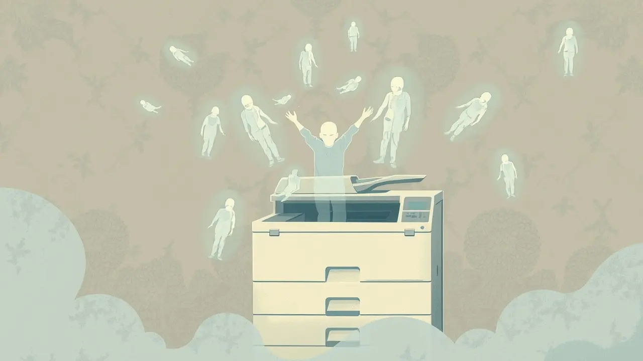 Sonhar com Fotocópia: Descubra os Significados Ocultos Sonho com fotocópia representa repetição e análise.